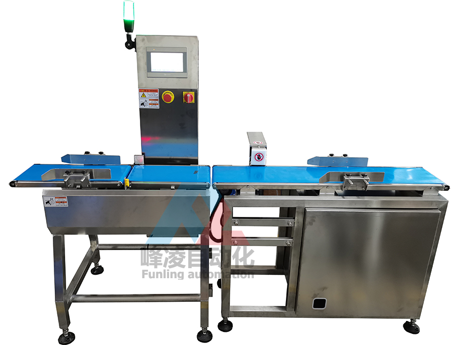 自動(dòng)重量選別機(jī)檢測(cè)商品的重量及欠品檢查不可缺少的設(shè)備